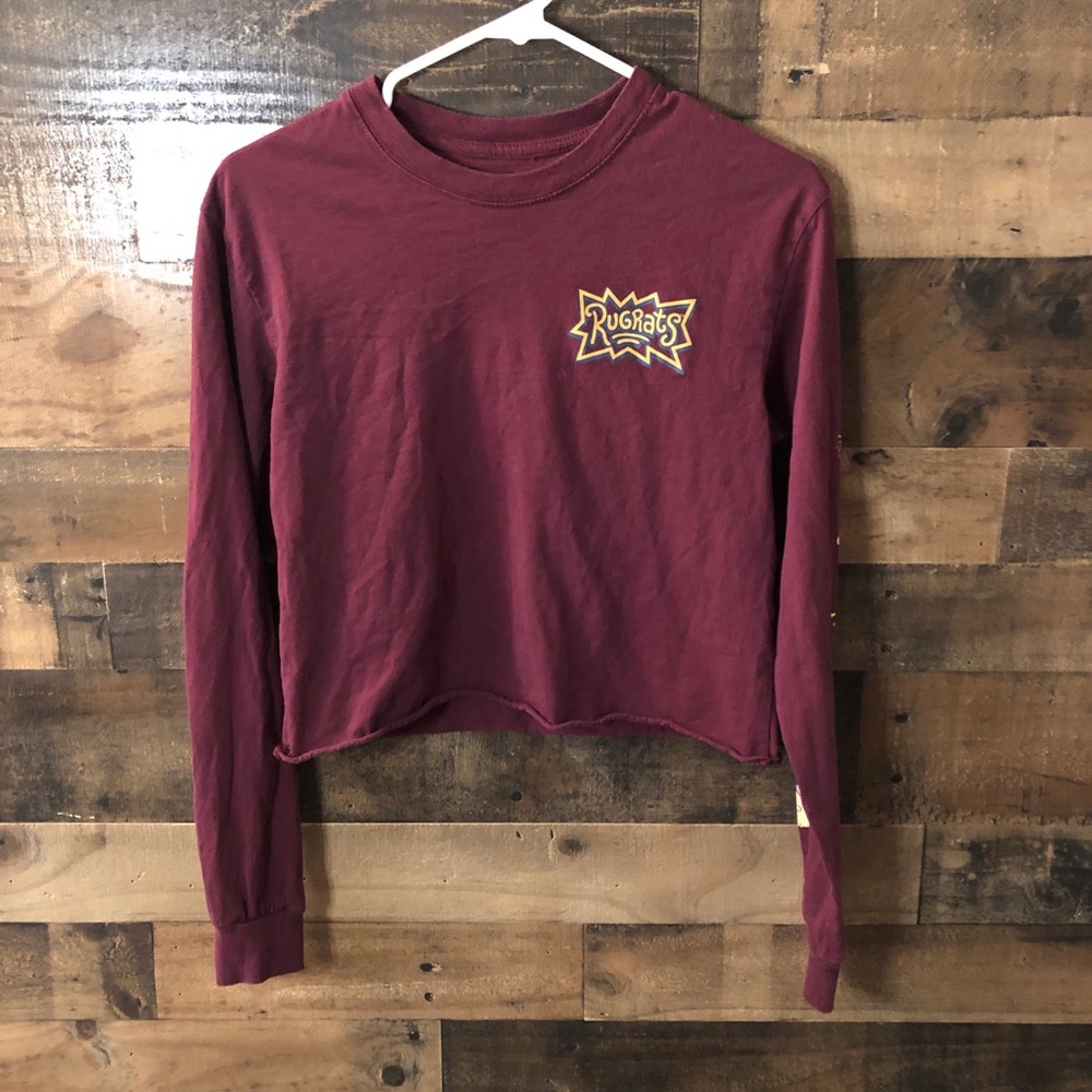 Rugrats long sleeve t-shirt crop top